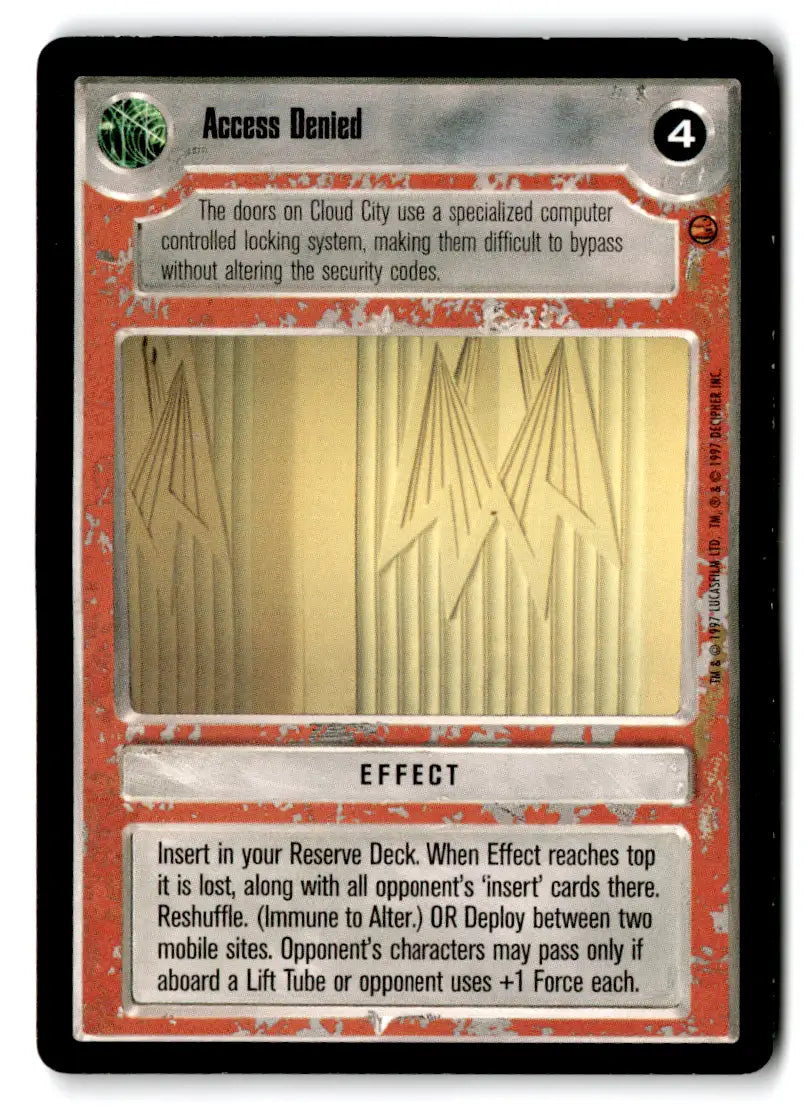 Star Wars CCG card from estate find lot star wars card lot star