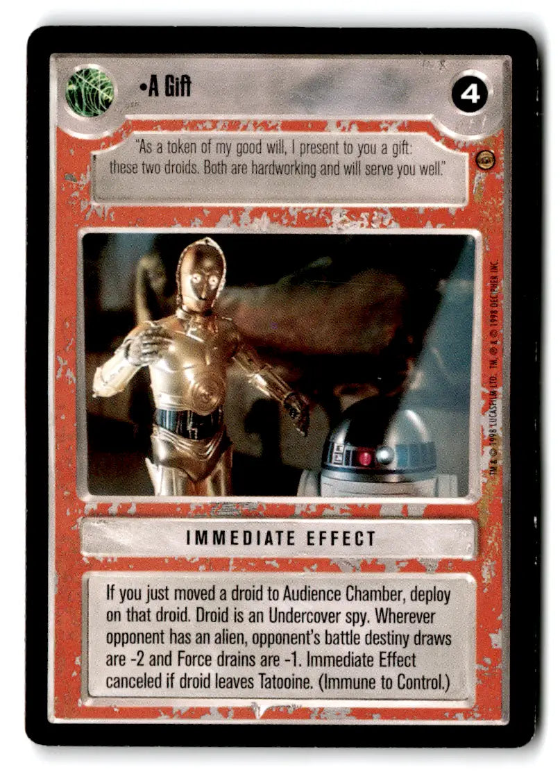 Star Wars CCG trading card from estate find lot star wars card lot star