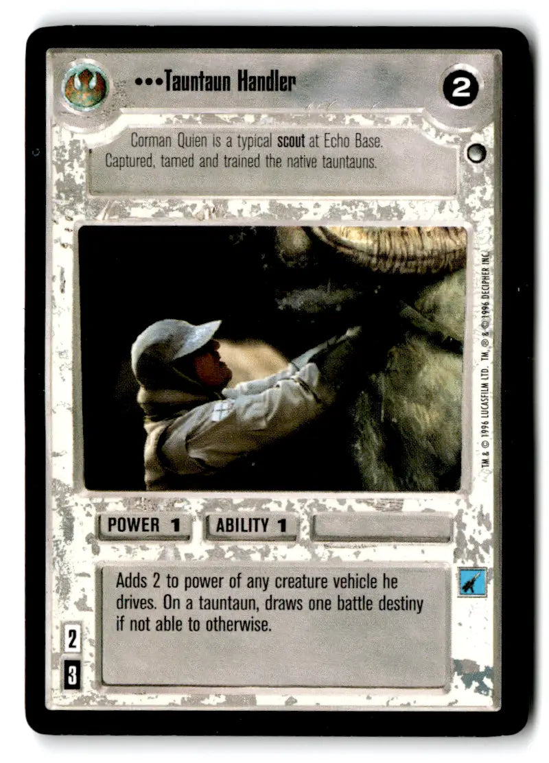 Star Wars CCG trading card from estate find lot star wars collectible card lot