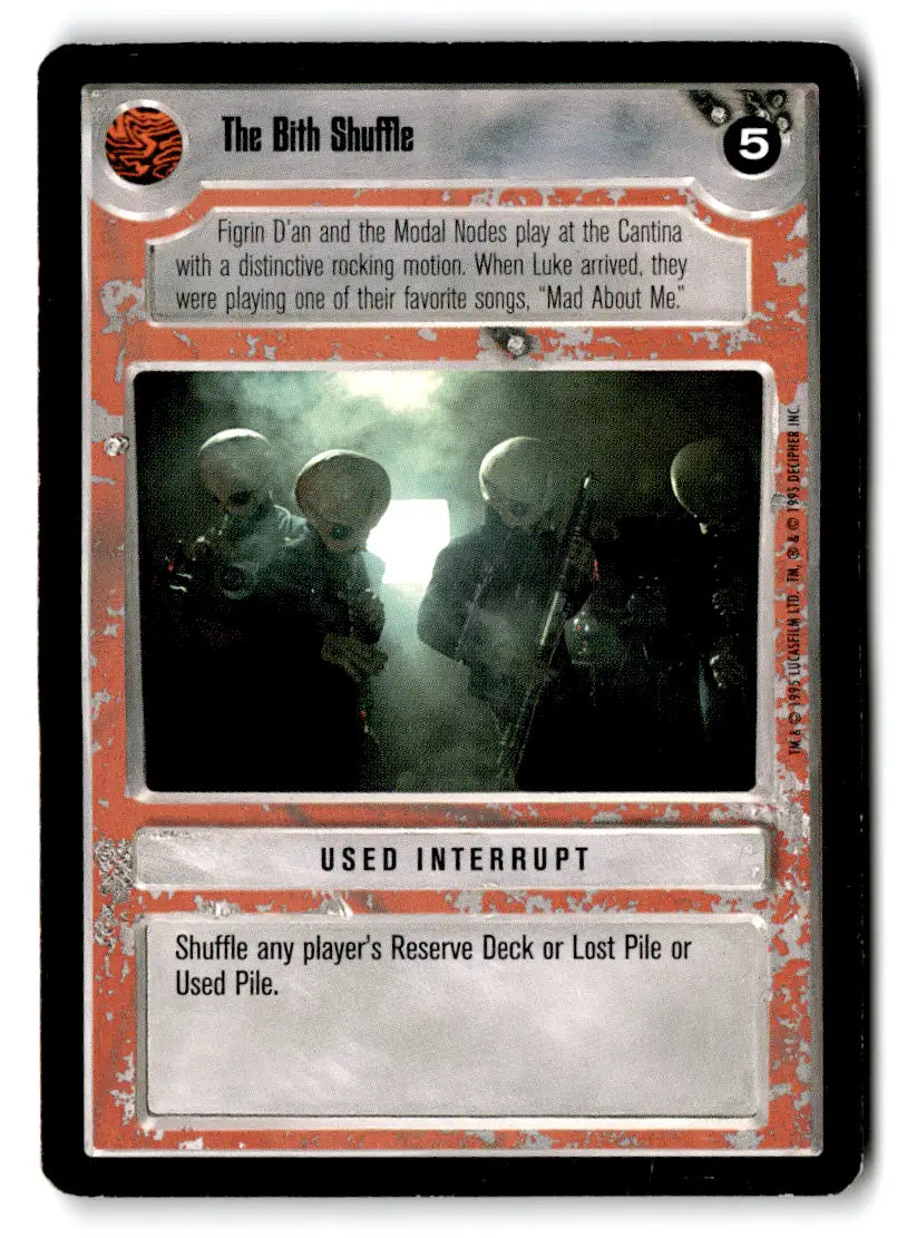 Star Wars CCG trading card from Estate Find lot, played with Wars CCG Decipher