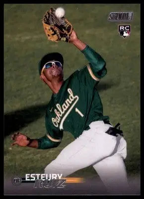 Esteury Ruiz Rookie 2023 Stadium Club #247 Oakland Athletics - Baseball Card Single