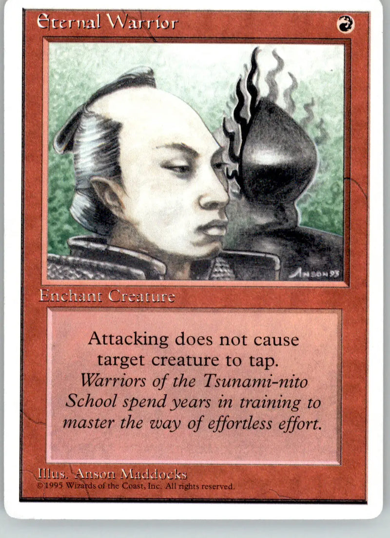 Eternal Warrior - Fourth Edition ALTERNATE - LP Magic: The Gathering