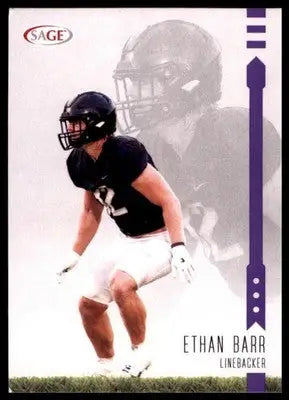 Ethan Barr 2025 SAGE HIT Purple #135 UCF Knights - Football Card Single
