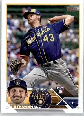 Ethan Small - 2023 Topps - #87 - RC Baseball - Baseball Card Single