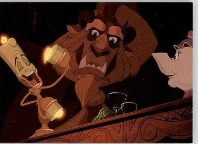 Etiquette Lessons for the Beast - 1992 Pro Set Beauty and the Beast - #31 - Entertainment Card Single