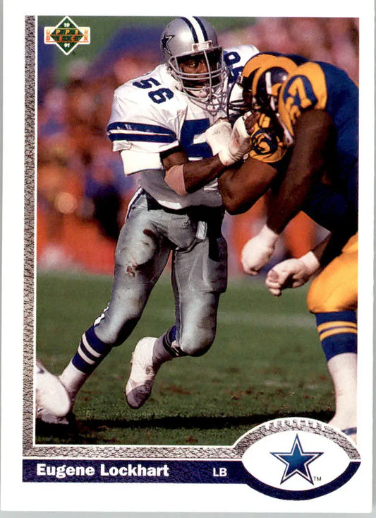Eugene Lockhart - 1991 Upper Deck - #259c - Football - Football Card Single