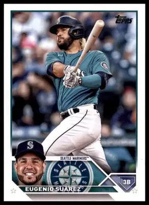 Eugenio Suárez 2023 Topps #436 Seattle Mariners - Baseball Card Single