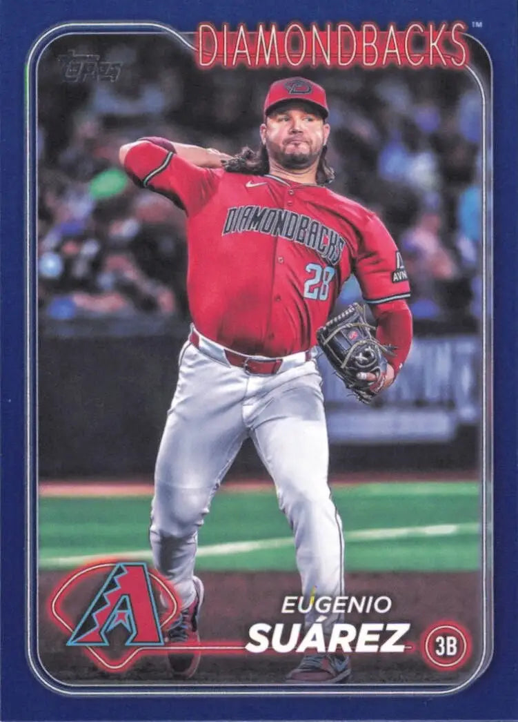 Eugenio Suarez 2024 Topps Update Royal Blue #US247 Arizona Diamondbacks Baseball - Baseball Card Single