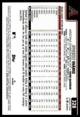 Eugenio Suárez 2025 Topps #328 Arizona Diamondbacks - Baseball Card Single