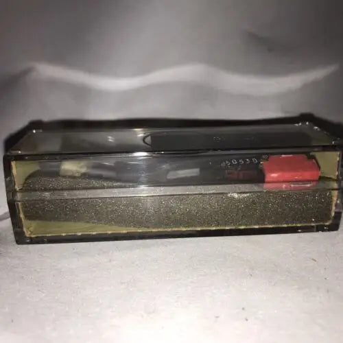 Black and clear cassette tape case for EV 5053D V-M 43630-C Needle Stylus NOS