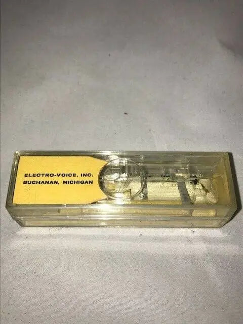 Electro Voice microphone in clear case for EV 194 Cartridge and Motorola 59C63211A01-0