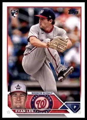 Evan Lee Rookie 2023 Topps #243 Washington Nationals - Baseball Card Single