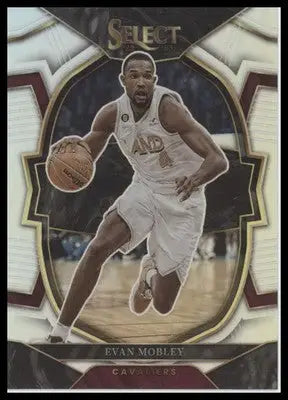 Evan Mobley 2022-23 Panini Select Silver Prizms #44 Cleveland Cavaliers - Basketball Card Single