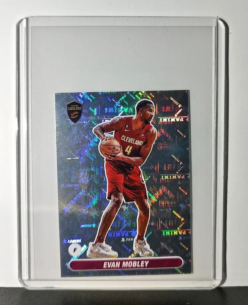 Evan Mobley 2023-24 Panini NBA #166 Foil Sticker Cleveland Cavaliers - Basketball Card Single