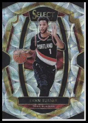 Evan Turner 2018-19 Panini Select Scope Prizms #153 Portland Trail Blazers - Basketball Card Single