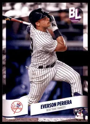 Everson Pereira Rookie 2024 Topps Big League #120 New York Yankees - Baseball Card Single