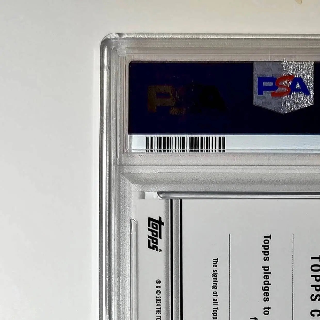 Everson Walls 2023 Topps Chrome Purple Speckle Refractor 197/199 PSA 10 Auto 9 - Football Card Single
