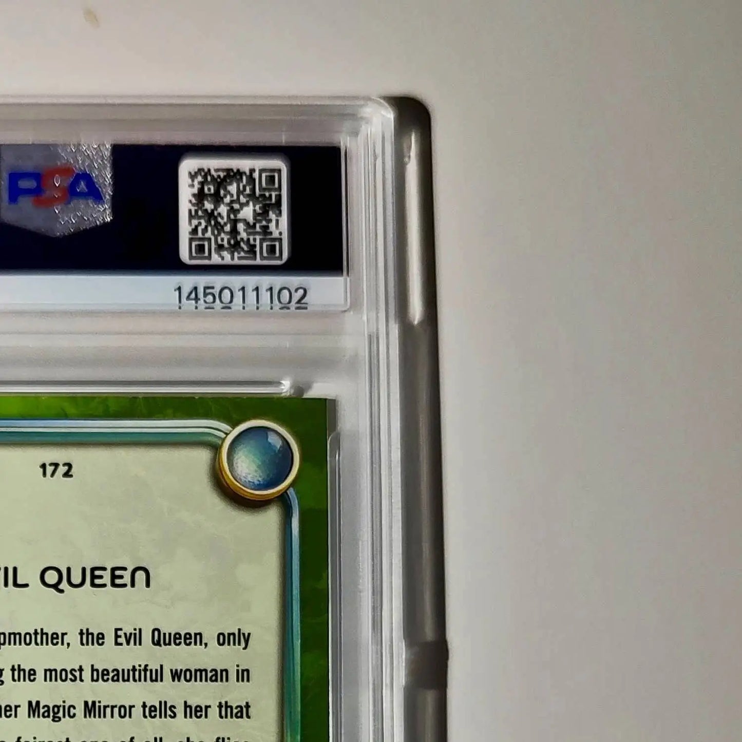 Evil Queen 2025 Topps Disney #172 Card Snow White and the Seven Dwarfs PSA 8 - Non-Sports Card Single