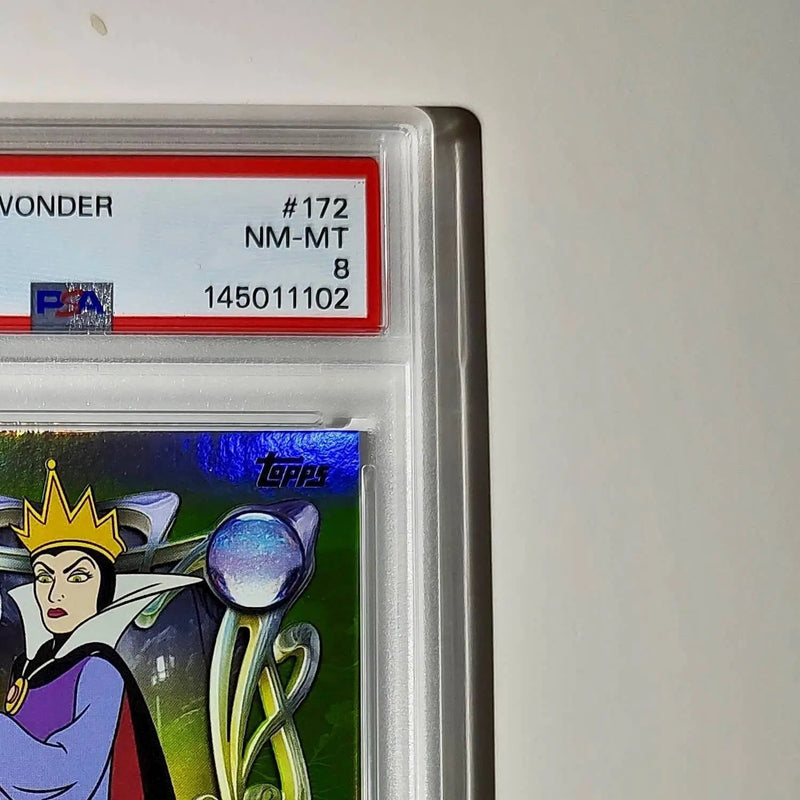 Evil Queen 2025 Topps Disney #172 Card Snow White and the Seven Dwarfs PSA 8 - Non-Sports Card Single