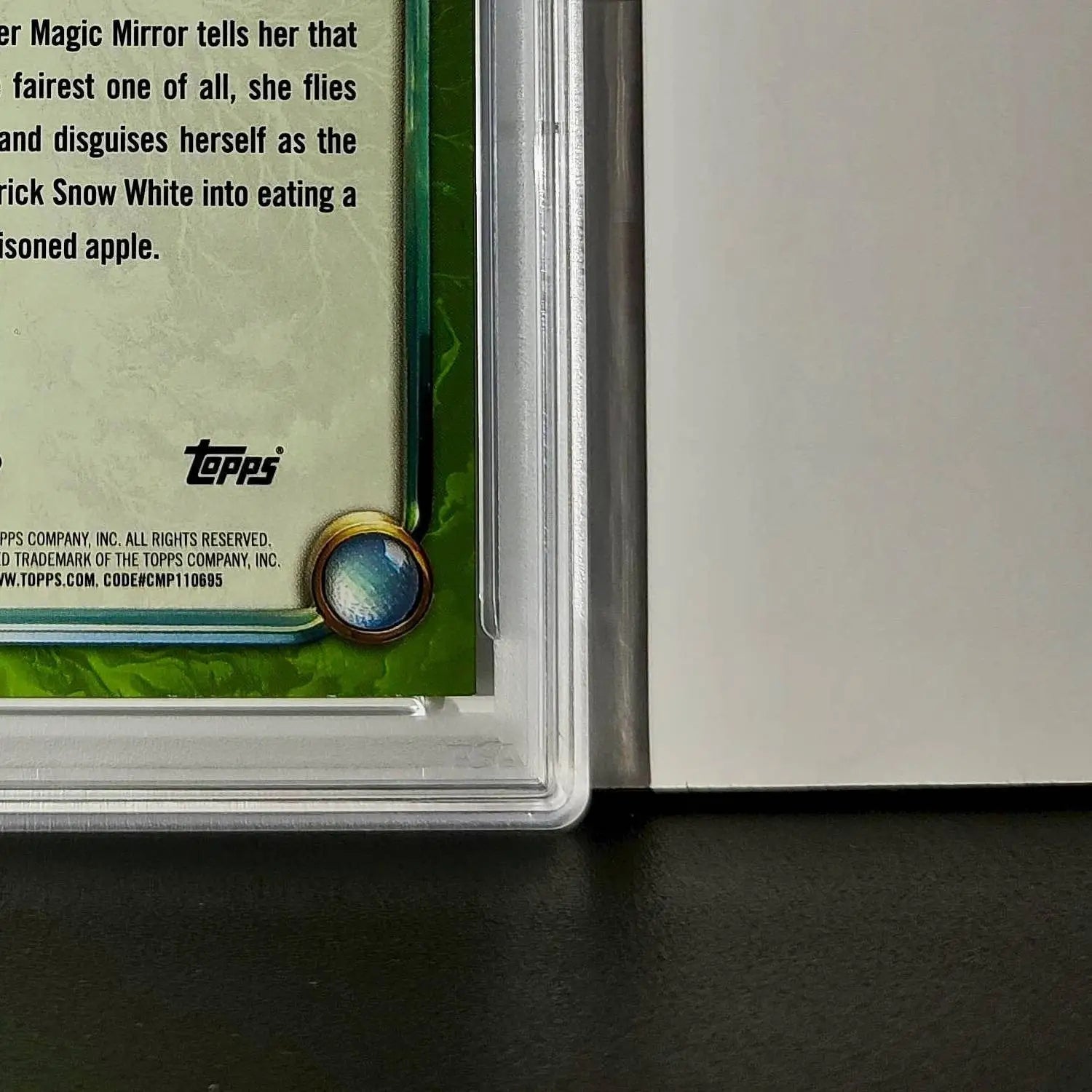 Evil Queen 2025 Topps Disney #172 Card Snow White and the Seven Dwarfs PSA 9 - Non-Sports Card Single