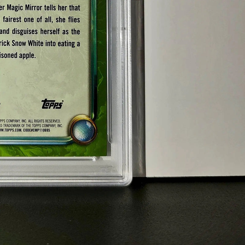 Evil Queen 2025 Topps Disney #172 Card Snow White and the Seven Dwarfs PSA 9 - Non-Sports Card Single