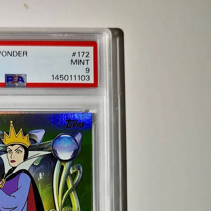 Evil Queen 2025 Topps Disney #172 Card Snow White and the Seven Dwarfs PSA 9 - Non-Sports Card Single