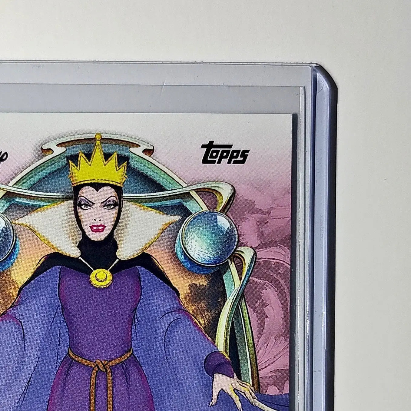 Evil Queen 2025 Topps Disney Wonder #5 Card Snow White and the Seven Dwarfs