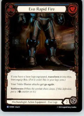 Evo Rapid Fire - Bright Lights - EVO041 - Cold Foil NM - TCG Card Single