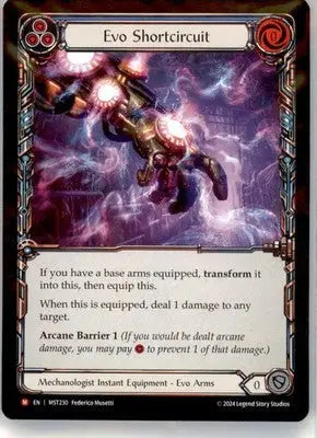 Evo Shortcircuit - Part the Mistveil - MST230 - Normal NM - TCG Card Single