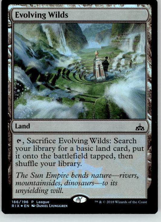 Evolving Wilds - Rivals of Ixalan Promos - 186 - Foil NM Magic - Magic Card Single