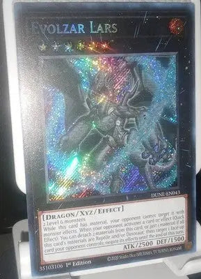 Evolzar Lars DUNE-EN043 1st Edition Secret Rare Foil NM - Yu-Gi-Oh! Card Single