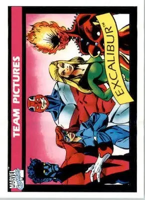 Excalibur - Marvel 1990 Universe - 144 - Base NM - Marvel Card Single