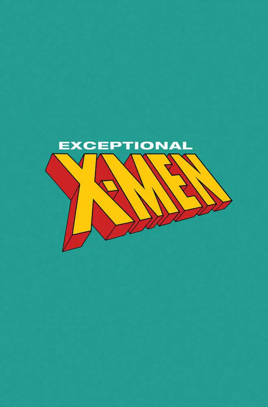 Exceptional X-Men #1 Logo Variant - Comic Book