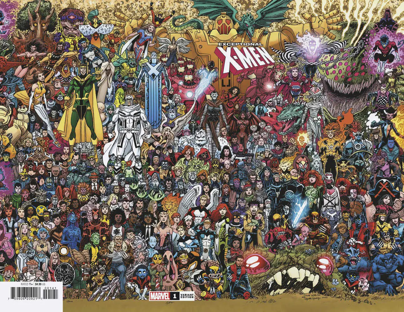 Exceptional X-Men #1 Scott Koblish Wraparound Connect Variant - Back Issues
