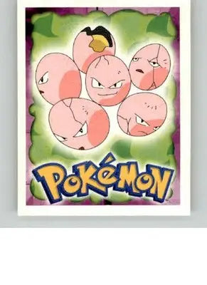 Exeggcute - 1999 Merlin Pokemon Stickers - #102 - Non_sport - Pokémon Card Single