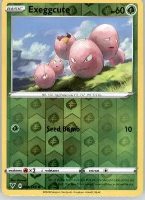 Exeggcute - SWSH04: Vivid Voltage - 004/185 - Reverse Holo LP - Pokémon Card Single