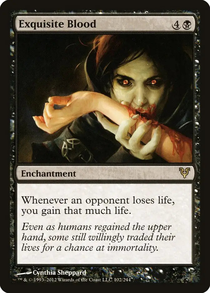 Exquisite Blood [Avacyn Restored] - Magic Card Single