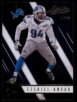 Ezekiel Ansah 2016 Panini Absolute #73 Detroit Lions