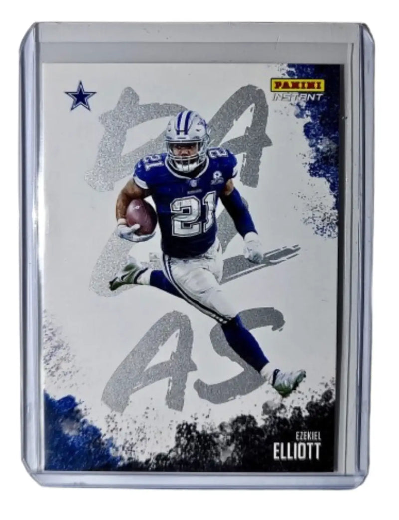 Ezekiel Elliott 2020 Panini NFL Instant My City #9 Football Card 1 of 1275 - Football Card Single