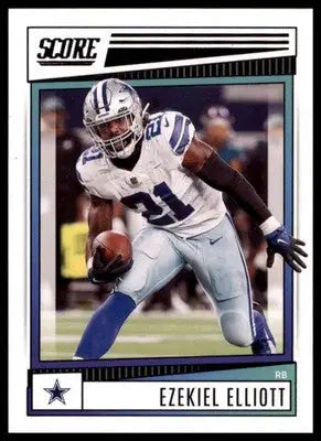 Ezekiel Elliott 2022 Score #223 Dallas Cowboys - Football Card Single