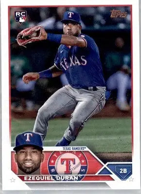 Ezequiel Duran - 2023 Topps - #286 - Baseball - Baseball Card Single