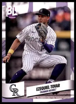 Ezequiel Tovar 2024 Topps Big League #63 Colorado Rockies - Baseball Card Single