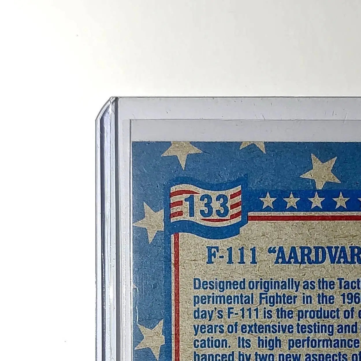F-111 Aardvark 1991 Topps Desert Storm #133 Card - Non-Sports Card Single