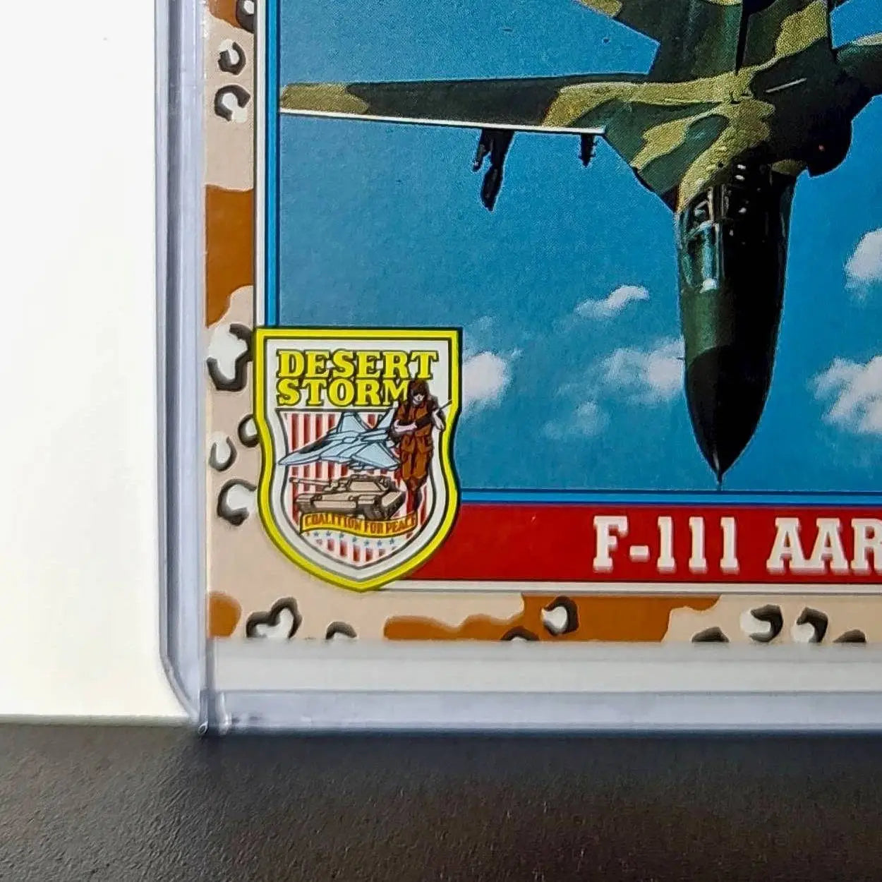 F-111 Aardvark 1991 Topps Desert Storm #133 Card - Non-Sports Card Single