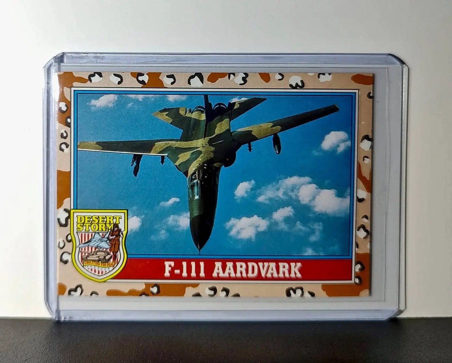 F-111 Aardvark 1991 Topps Desert Storm #133 Card - Non-Sports Card Single