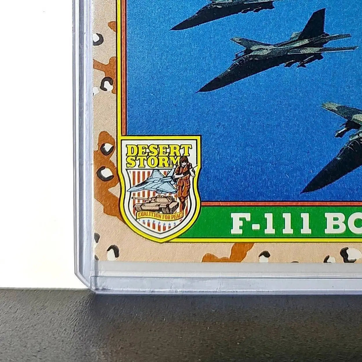 F-111 Bombers 1991 Topps Desert Storm #36 Card
