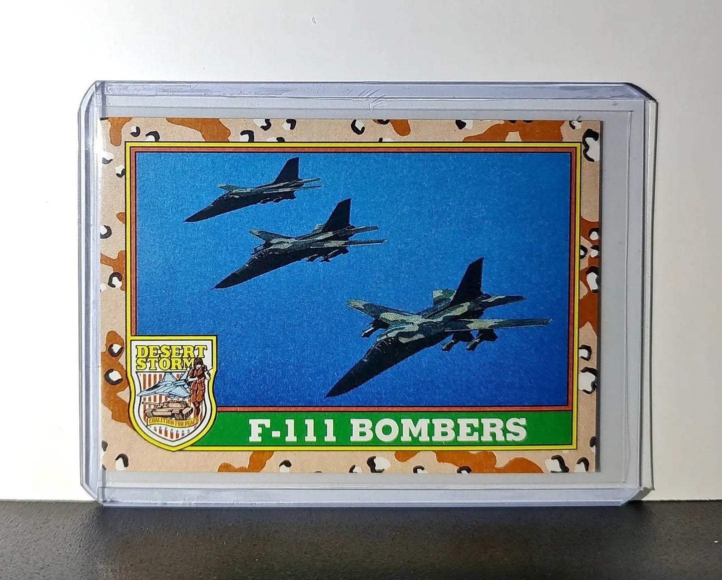 F-111 Bombers 1991 Topps Desert Storm #36 Card