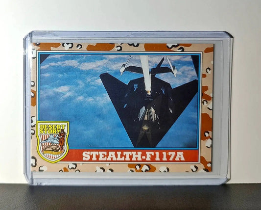 F-117A Stealth Fighter 1991 Topps Desert Storm #119 Card - Non-Sports Card Single