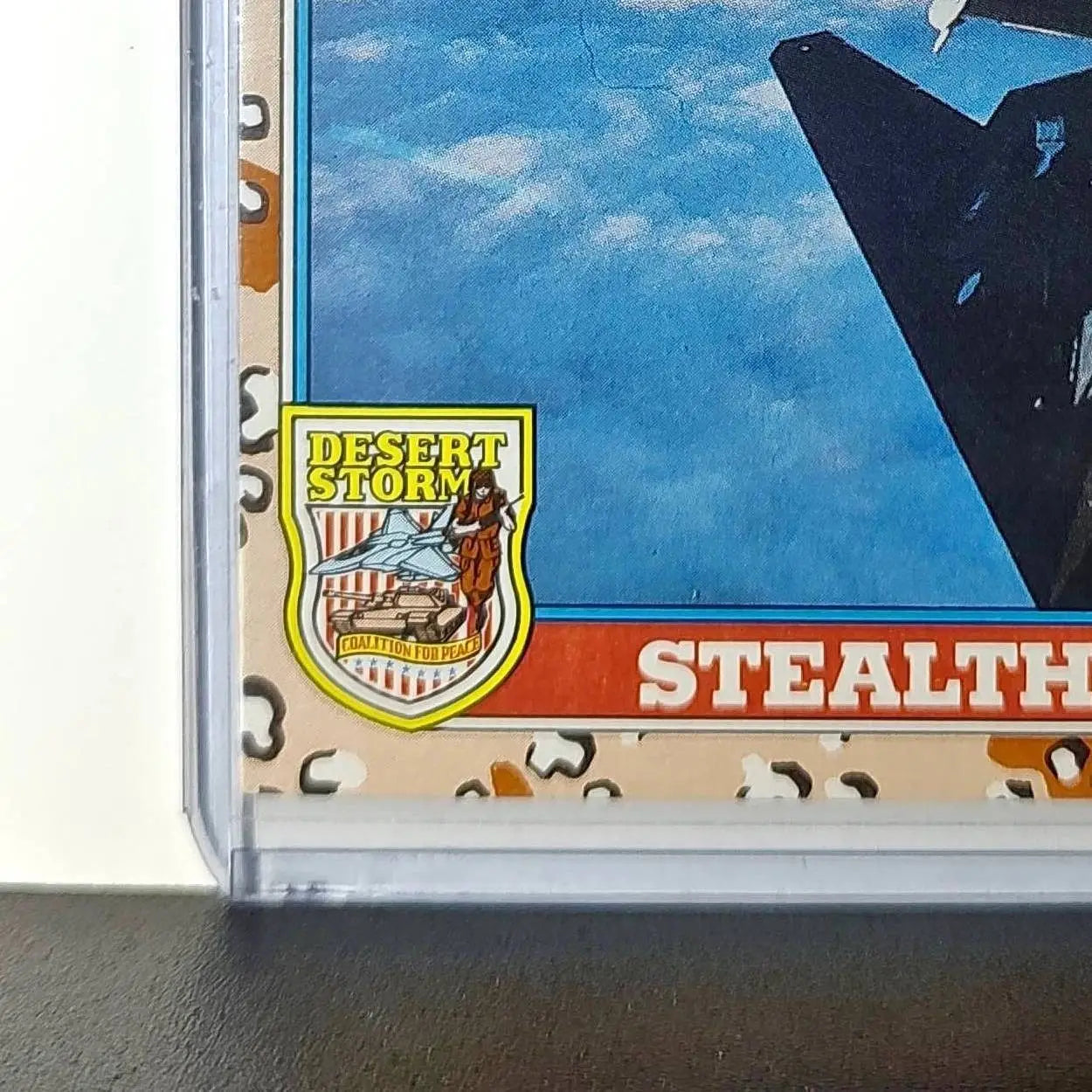 F-117A Stealth Fighter 1991 Topps Desert Storm #119 Card - Non-Sports Card Single