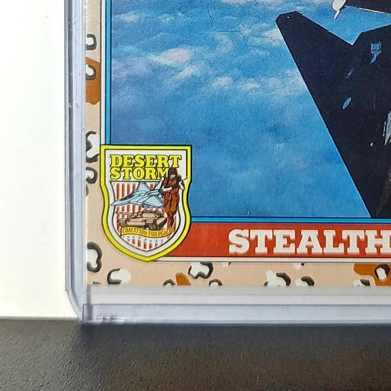 F-117A Stealth Fighter 1991 Topps Desert Storm #119 Card - Non-Sports Card Single